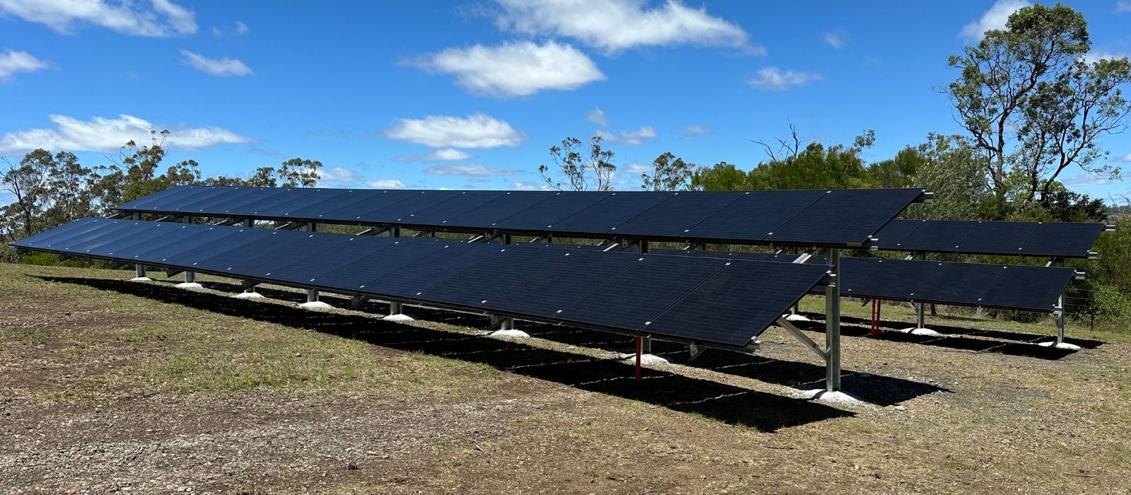 Solar groundmount installation